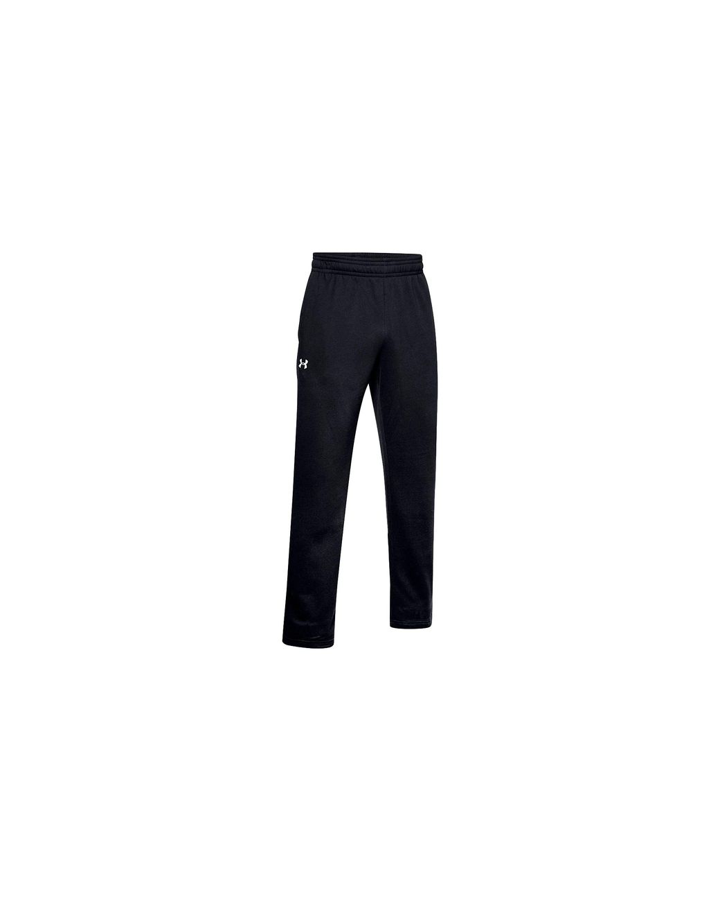 Under Armour Black Hustle Fleece Pant 1300124 001" for men