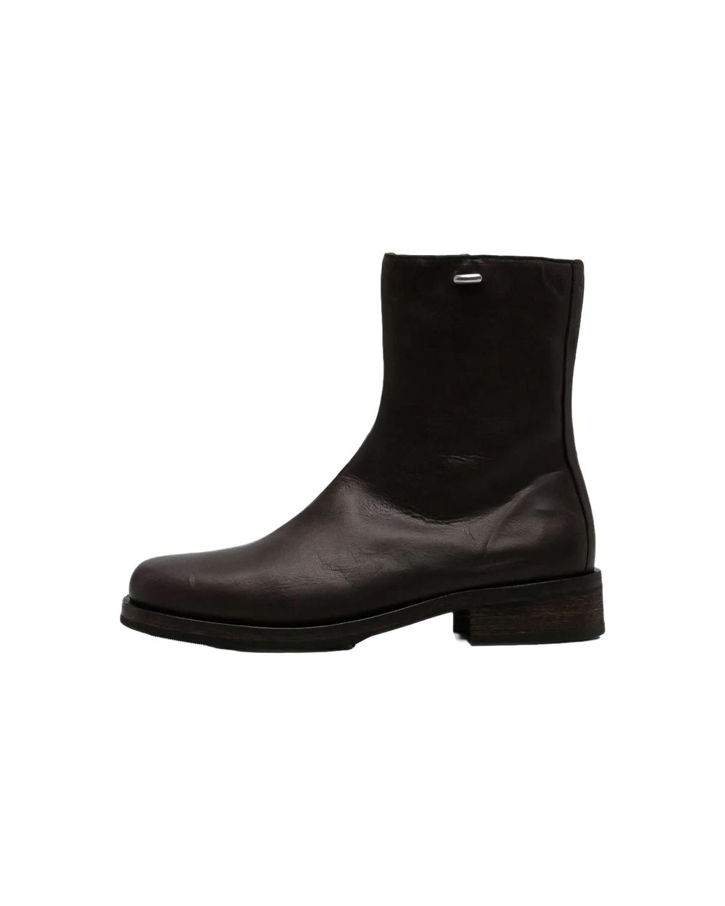 Our Legacy Black Camion Boots "Matted" A4267Cmb" for men