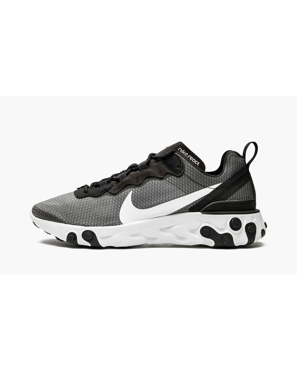 Nike Gray React Element 55 Se Shoes for men