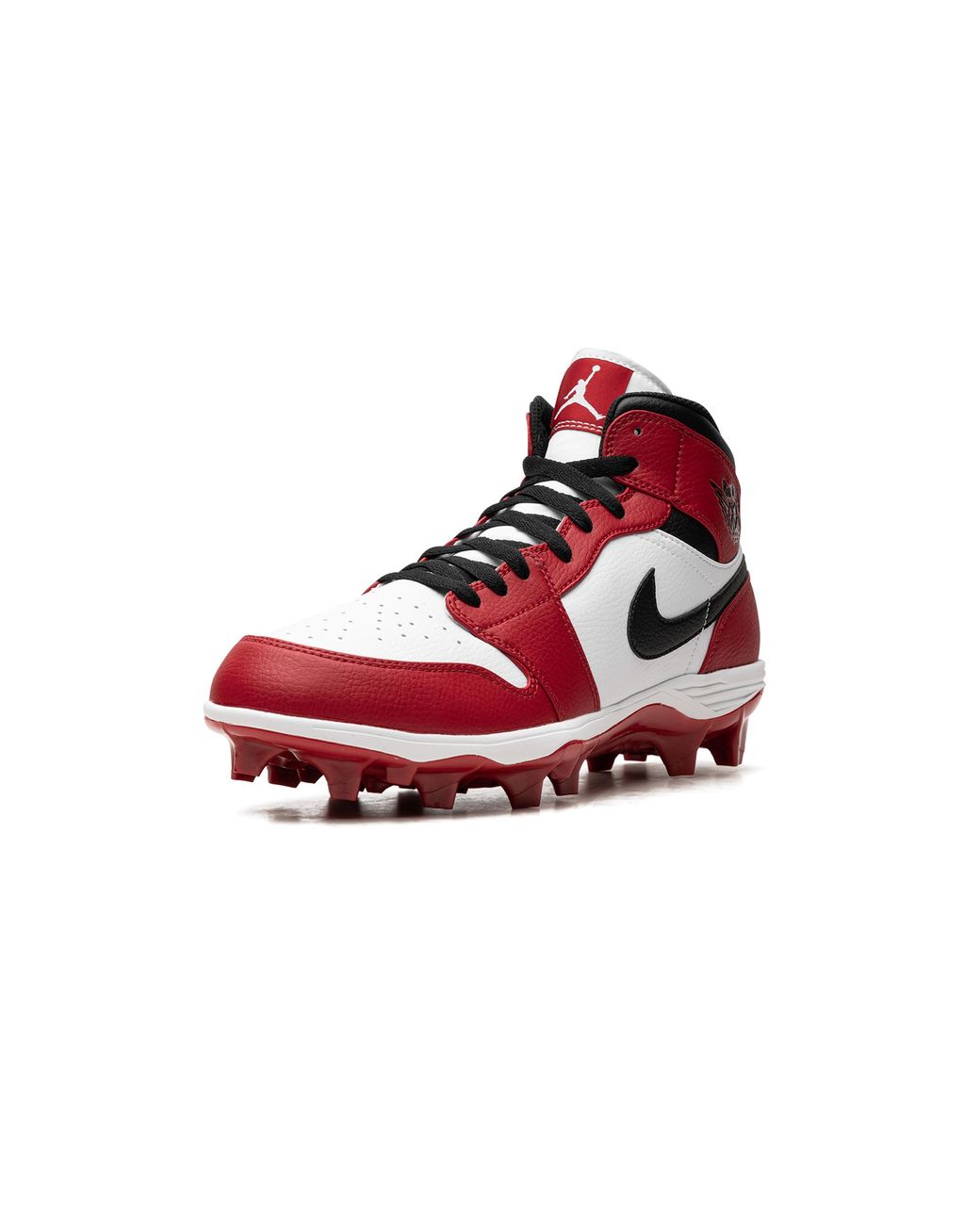 Nike Red Air 1 Mid Td "Chicago Football Cleats" Fj6805 106" for men