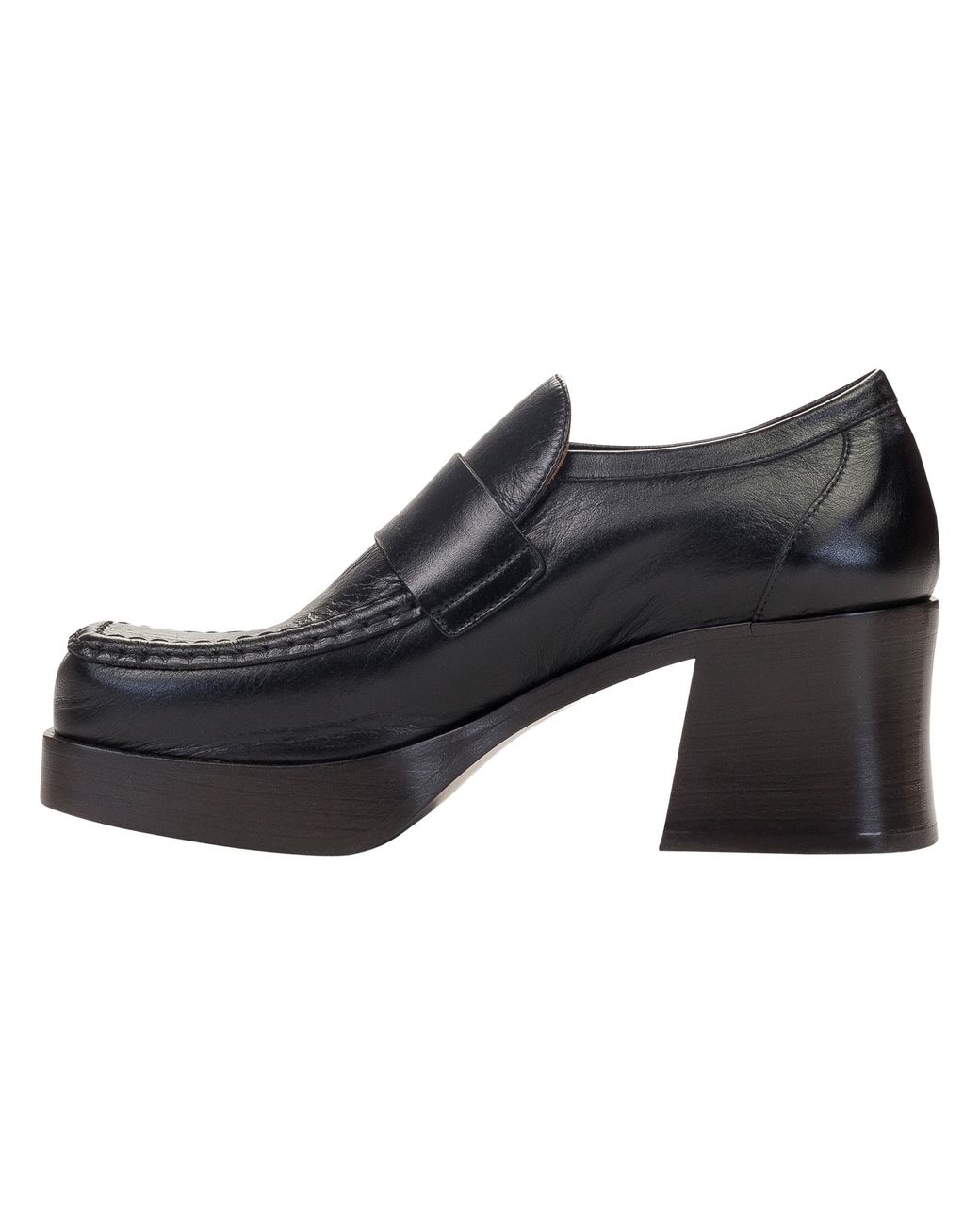 Marni Black Pierced Moccasin Moms004205P373100N99" for men