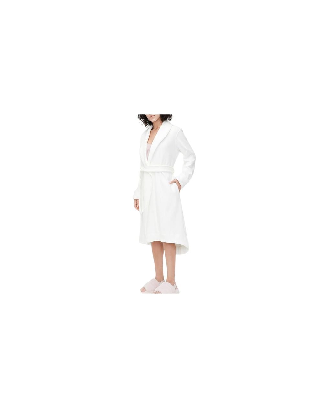 Ugg Black Duffield Ii Robe "Cream" 1095612 Crm"