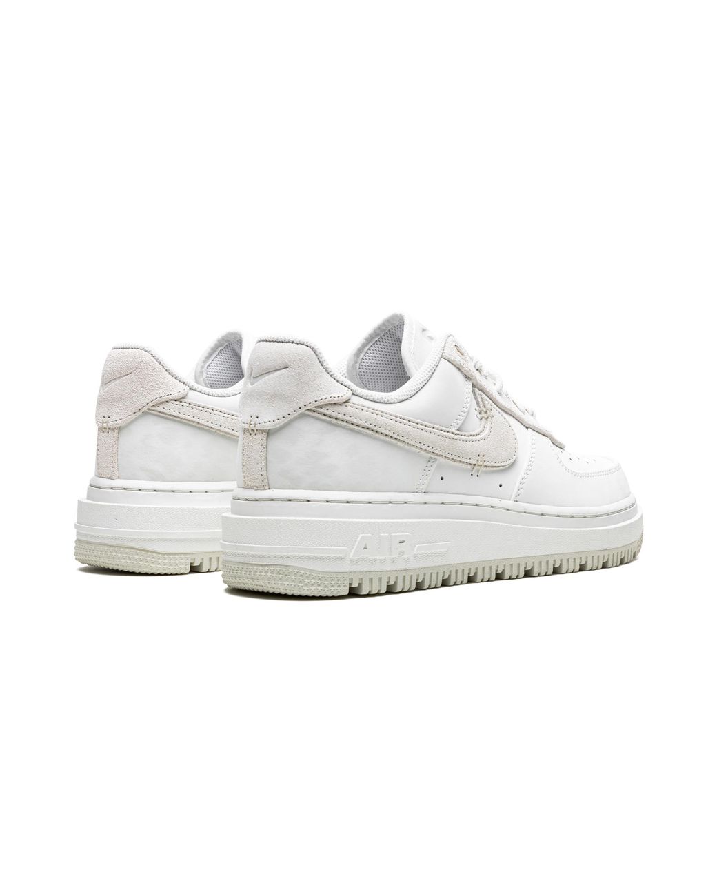 Nike Black Air Force 1 Luxe "Summit" Dd9605 100" for men