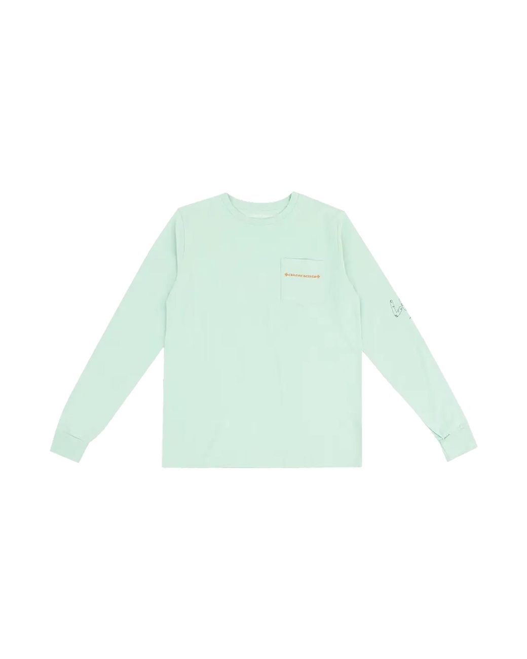 Chrome Hearts Green Matty Boy Lust Longsleeve T-Shirt "Seafoam" Chrm0719" for men