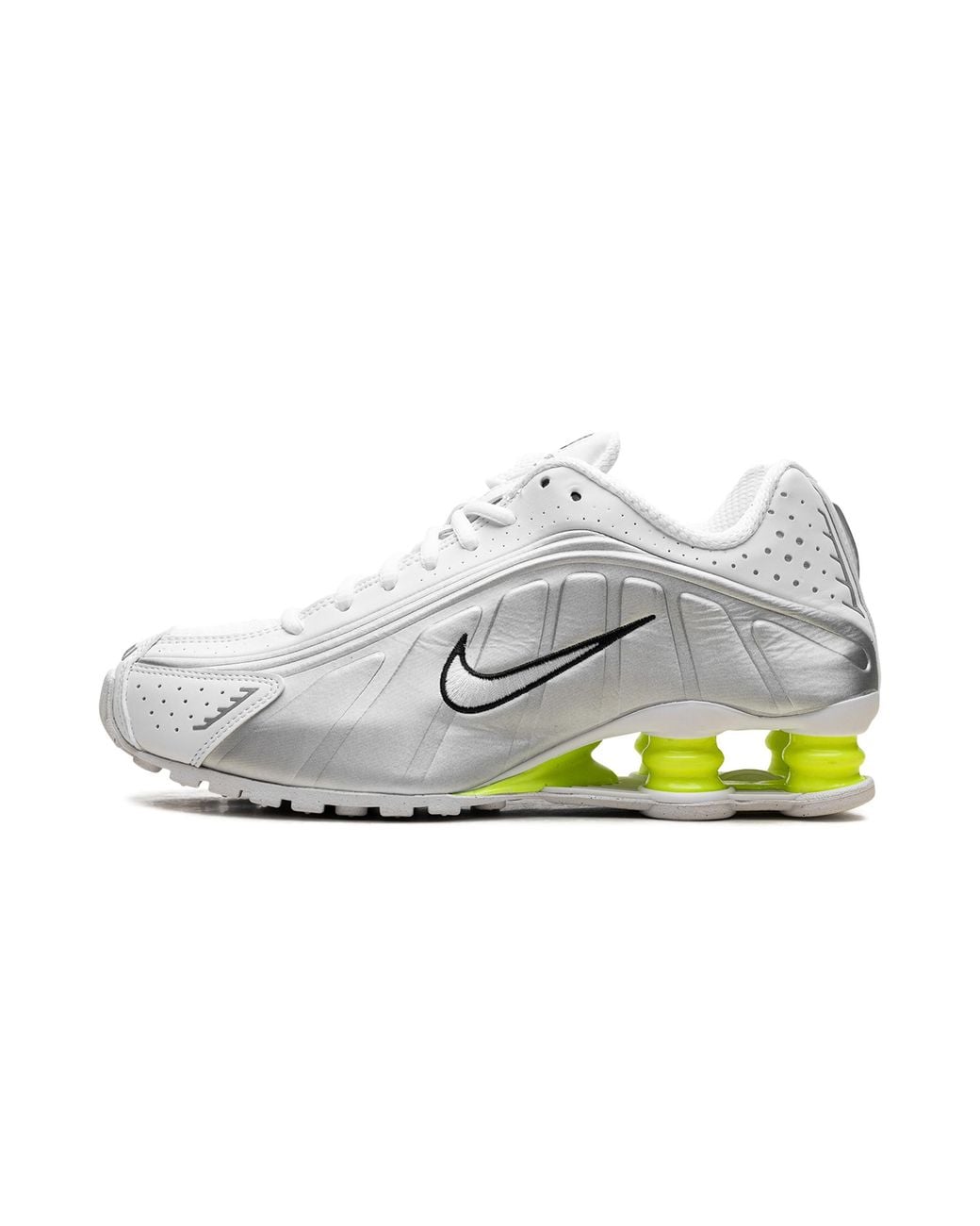Nike Black Shox R4 Metallic Volt" Ar3565 102"