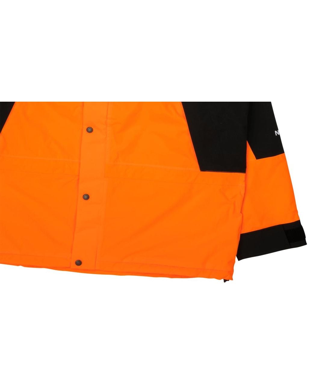 Supreme Orange Tnf Mountain Light Jacket Su1300"