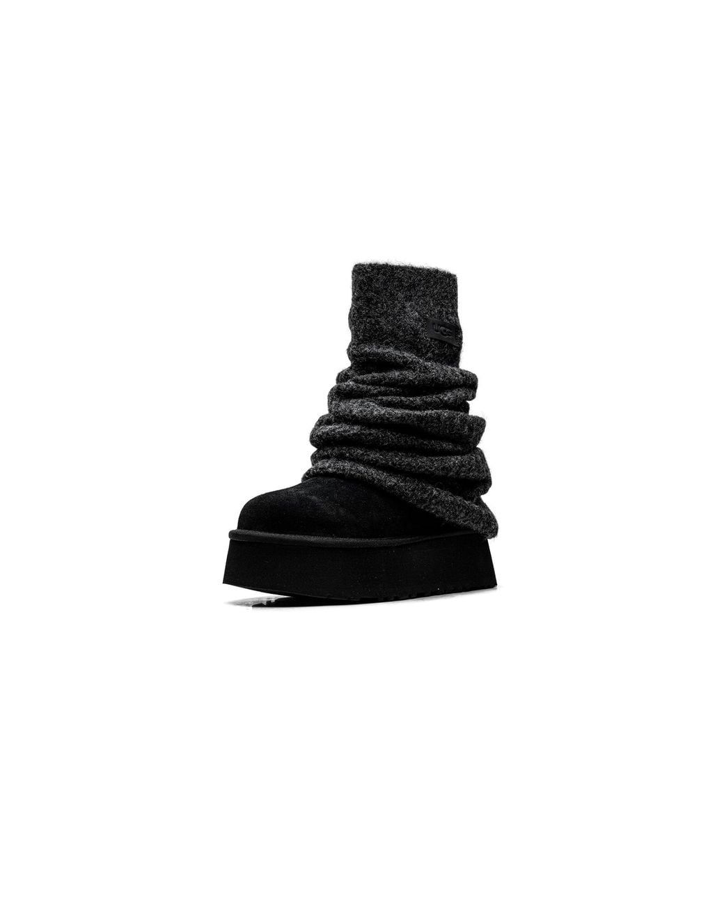 Ugg Black Classic Mini Dipper Legwarmer 1178990 Blk"