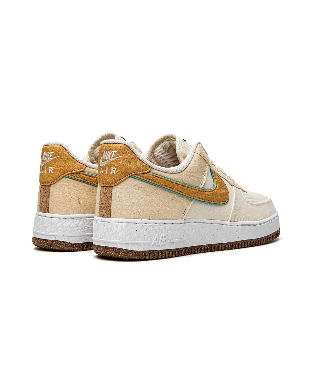 Nike Black Air Force 1 '07 Prm "Happy Pineapple" Cz1631 100" for men
