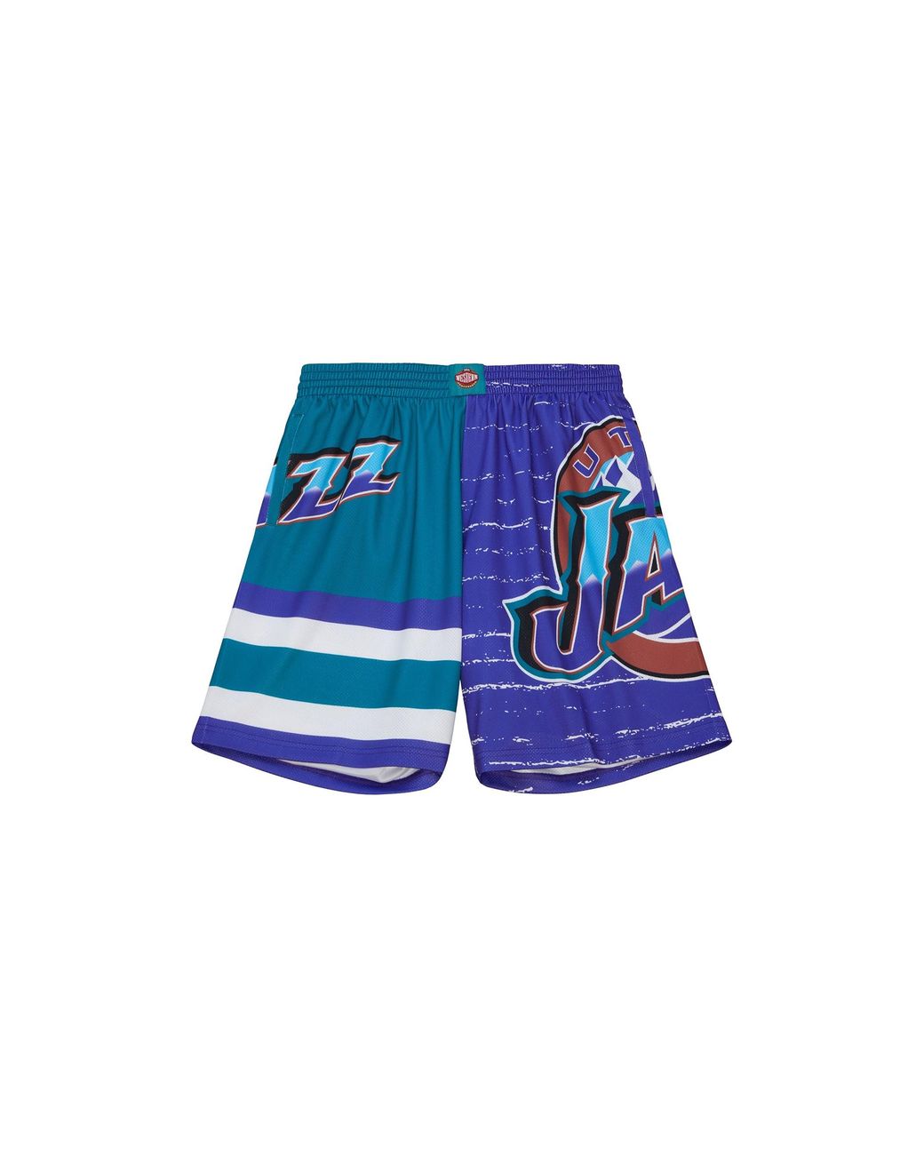 Mitchell & Ness Blue Jumbotron 3.0 Shorts "Nba Jazz" Pshr4984 Ujayypppmtwh" for men