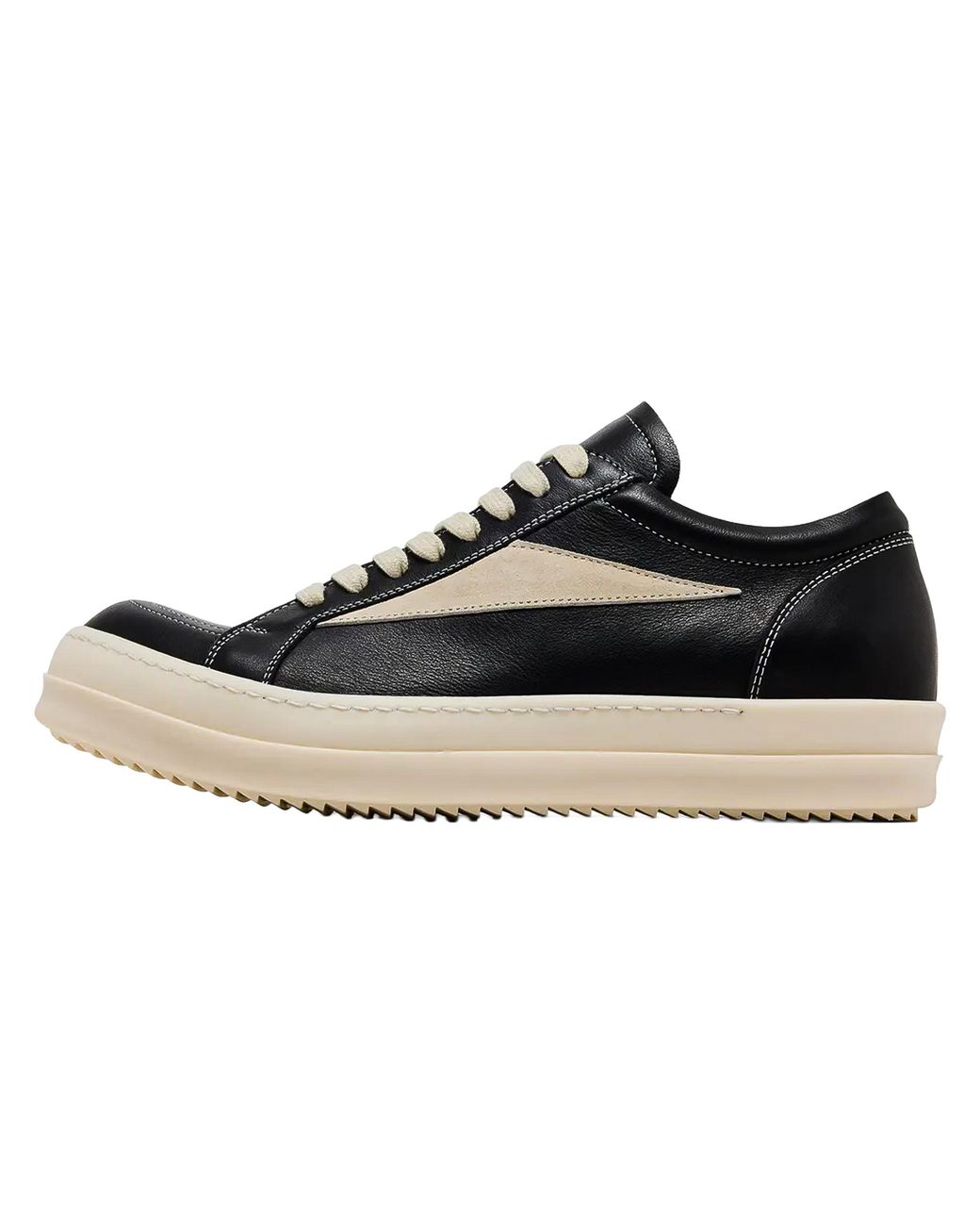 Rick Owens Black Vintage Sneaker Milk" Ru01F2897 Lcolvs 911" for men