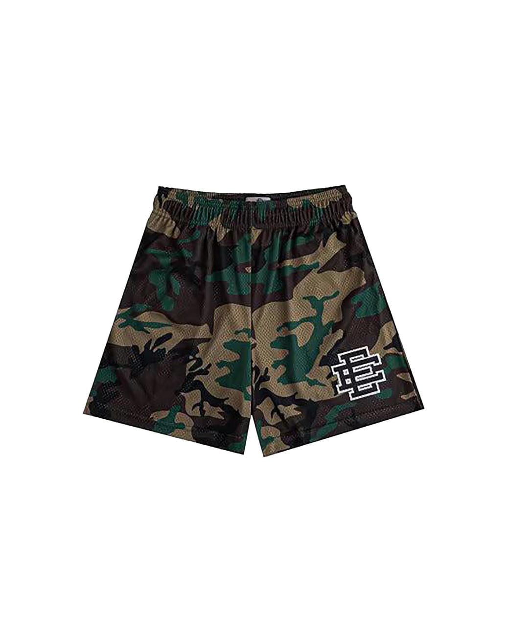 Eric Emanuel Black Ee Basic Shorts "Woodland Ee257" for men
