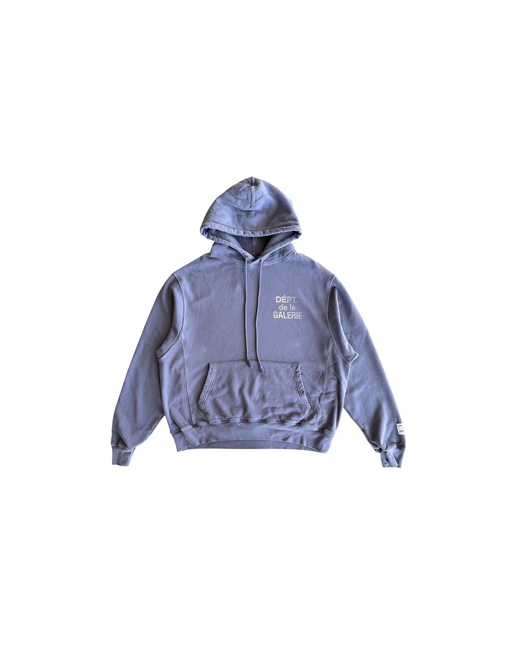 GALLERY DEPT. Blue French Logo Hoodie & Gd239" for men