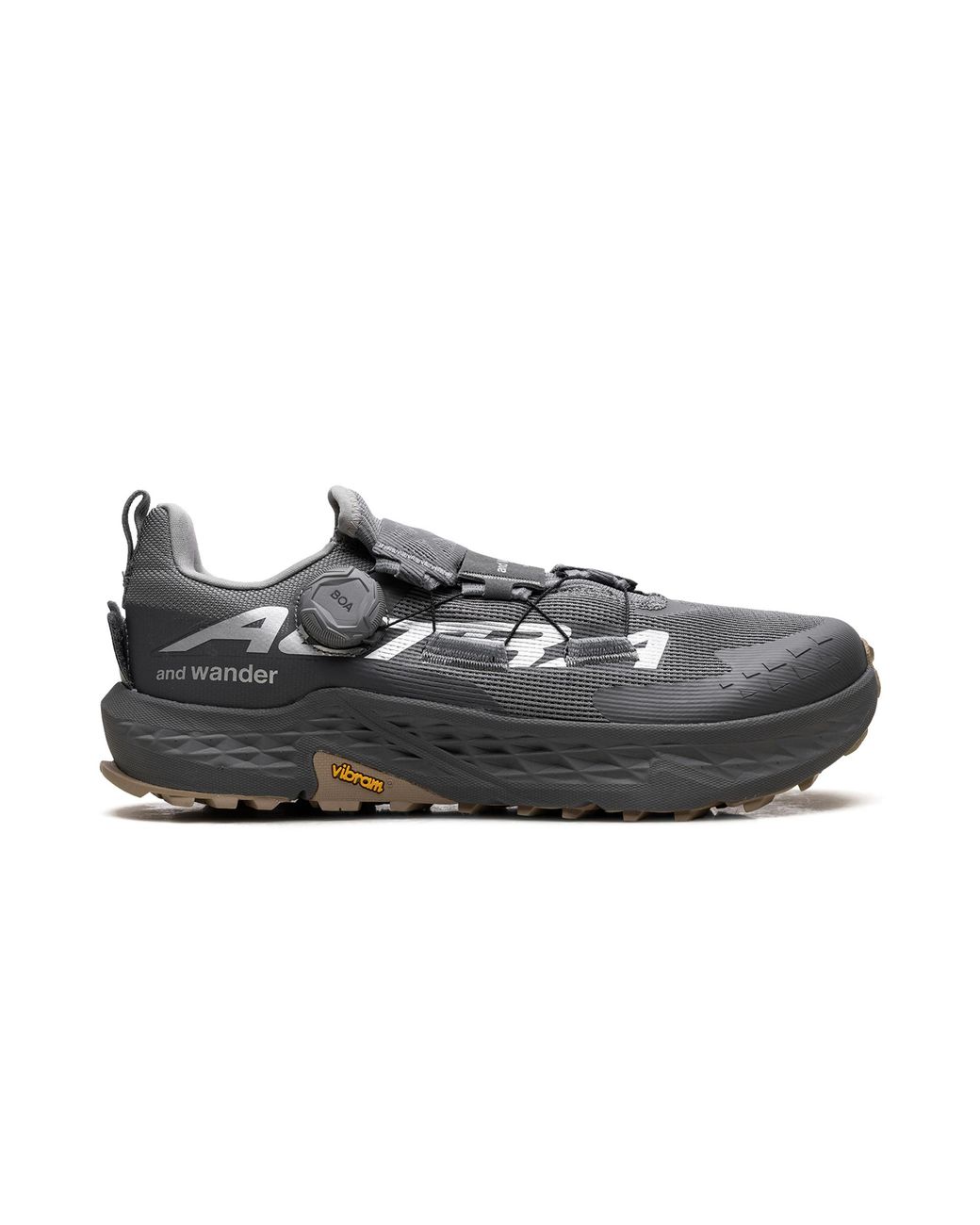And Wander Black Timp 5 Boa "Altra for men