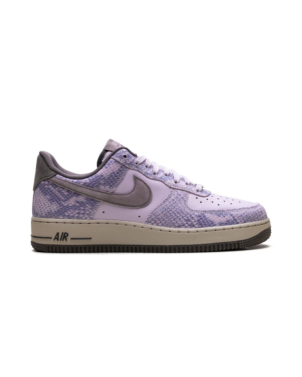 Nike Purple Air Force 1 Low Snakeskin" Hf2898 500" for men