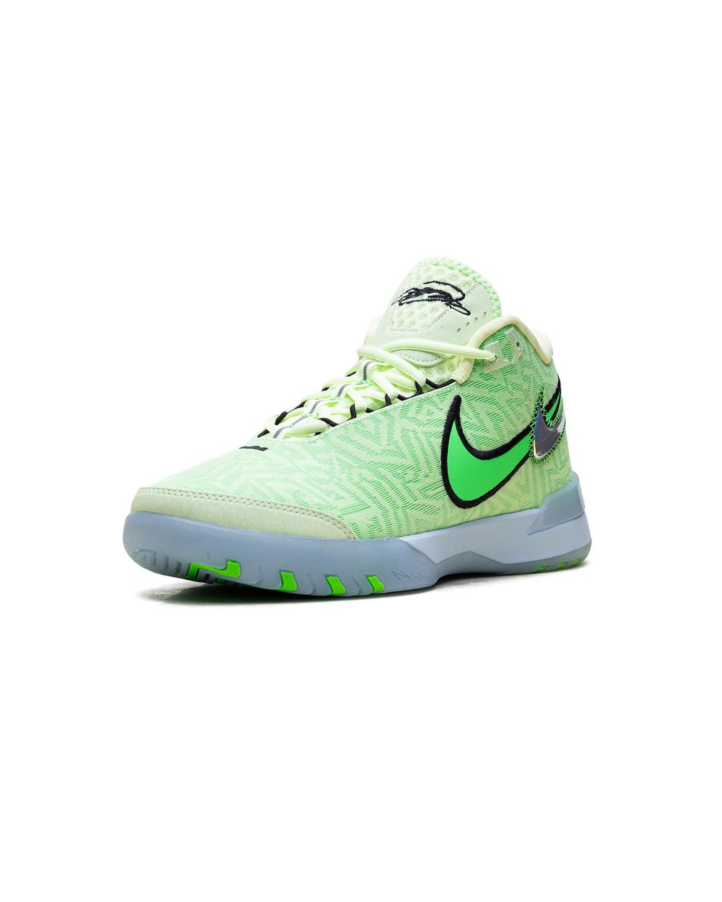 Nike Green Zoom Lebron Nxxt "Volt" Hf0712-700" for men