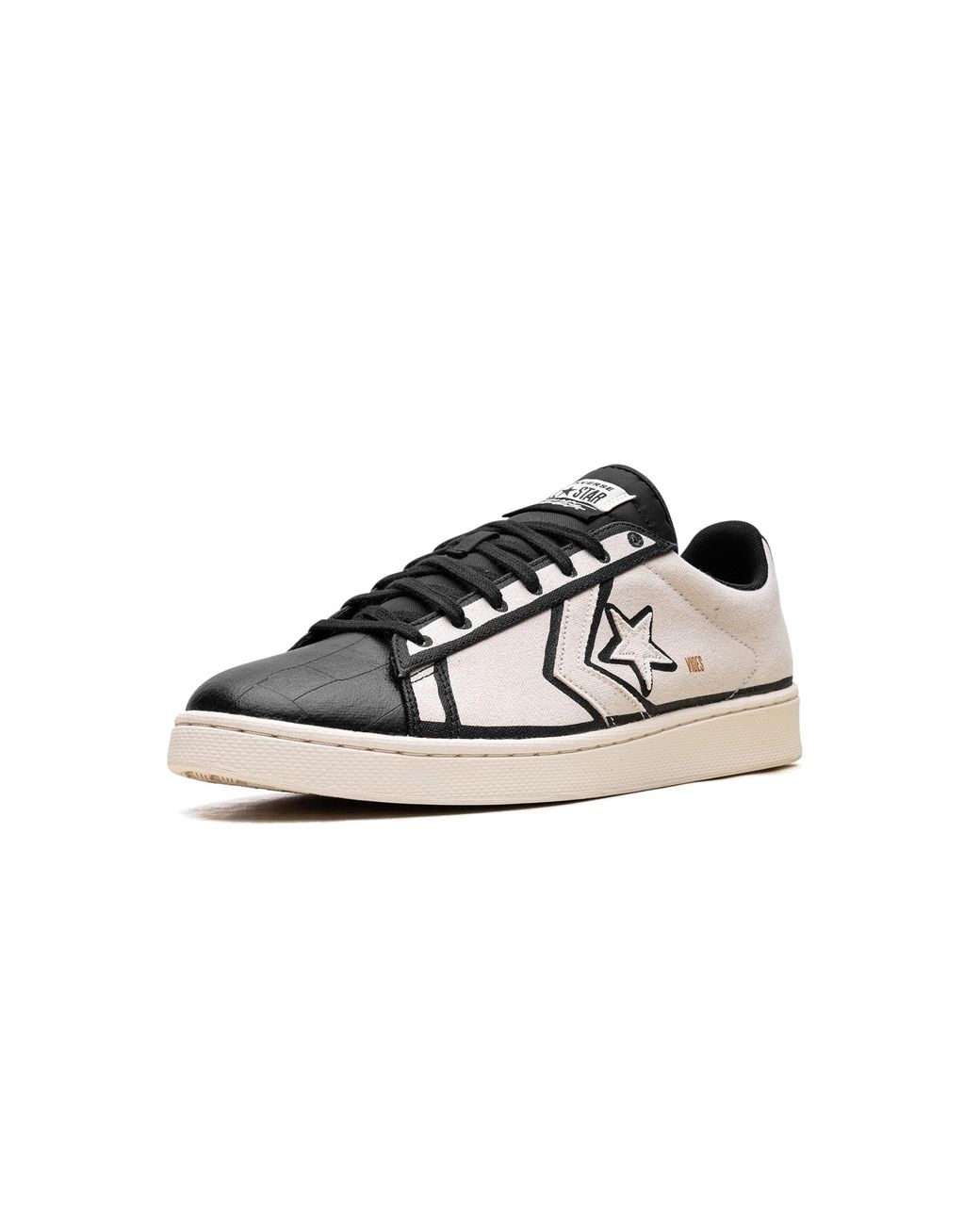 Converse Black Pro Leather "Joshua Vides Natural Ivory" A00713C" for men