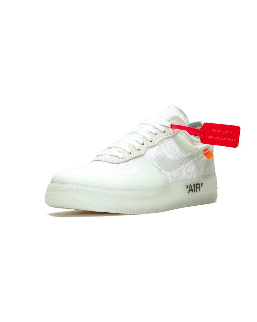 Nike Black The 10 Air Force 1 Low "Off" Ao4606 100" for men