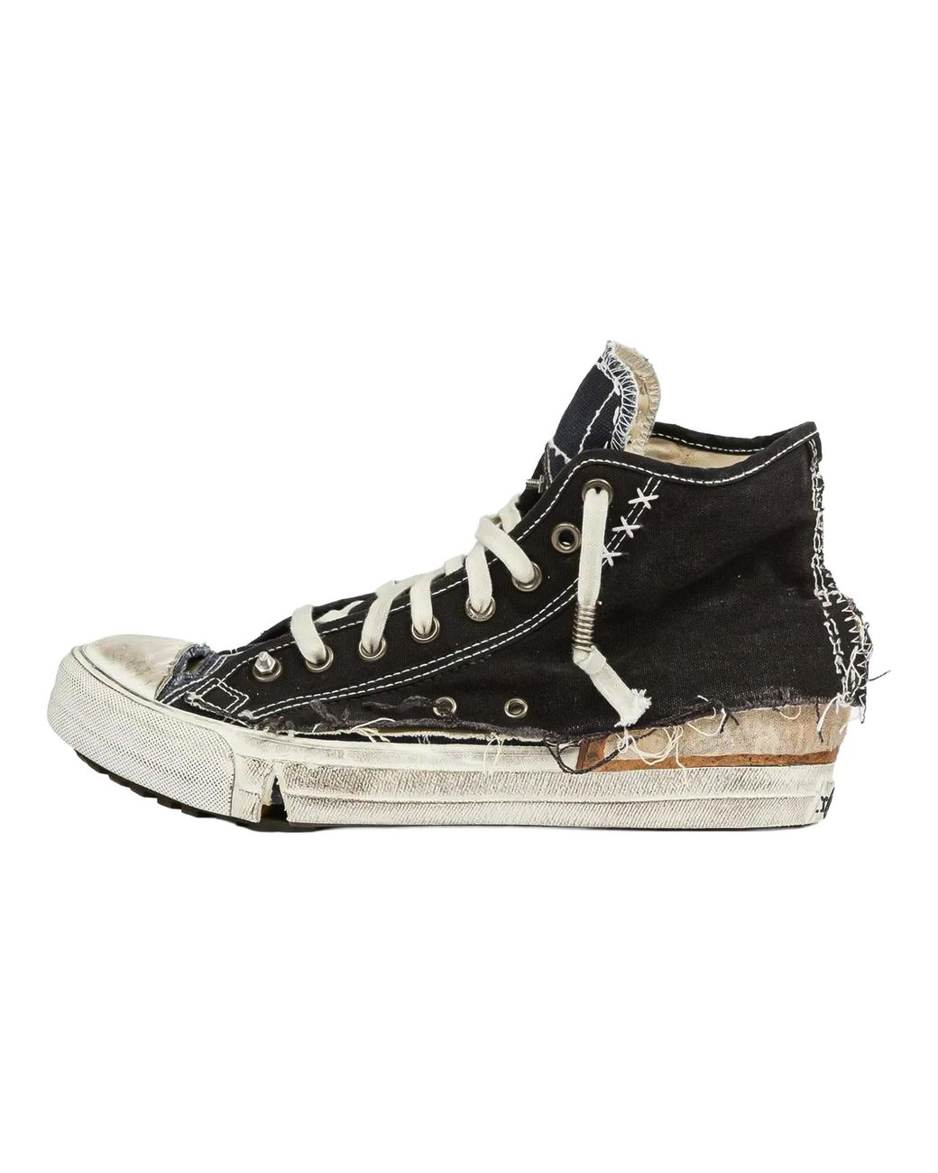 Maison Margiela Black Love To Death Sneakers S39Ws0129P7454Hb130"