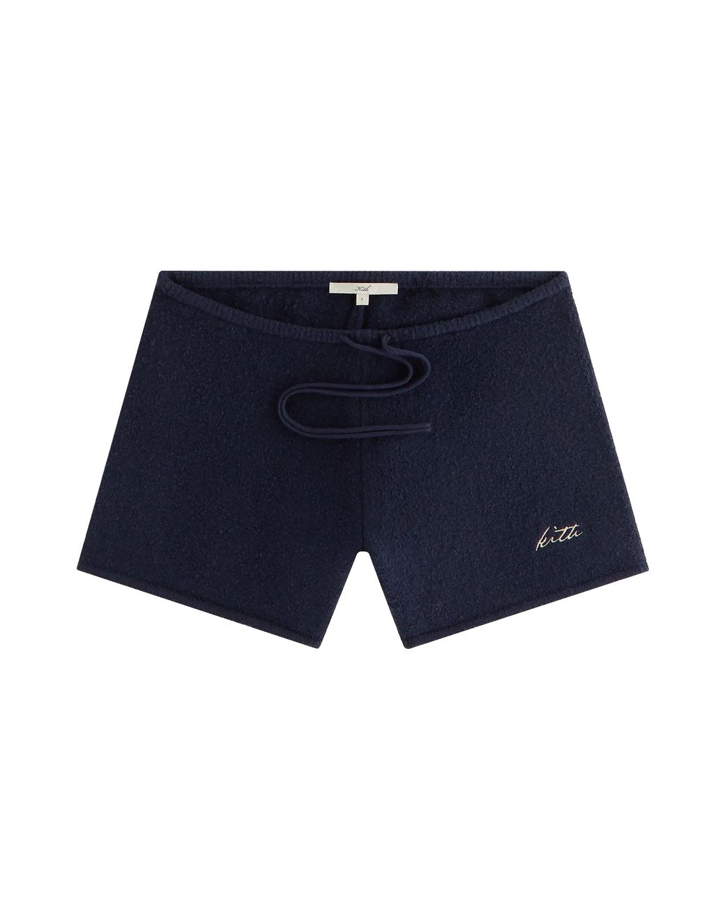 Kith Blue Avyn Micro Sweater Shorts "Noctural" Khwsw0091 413"