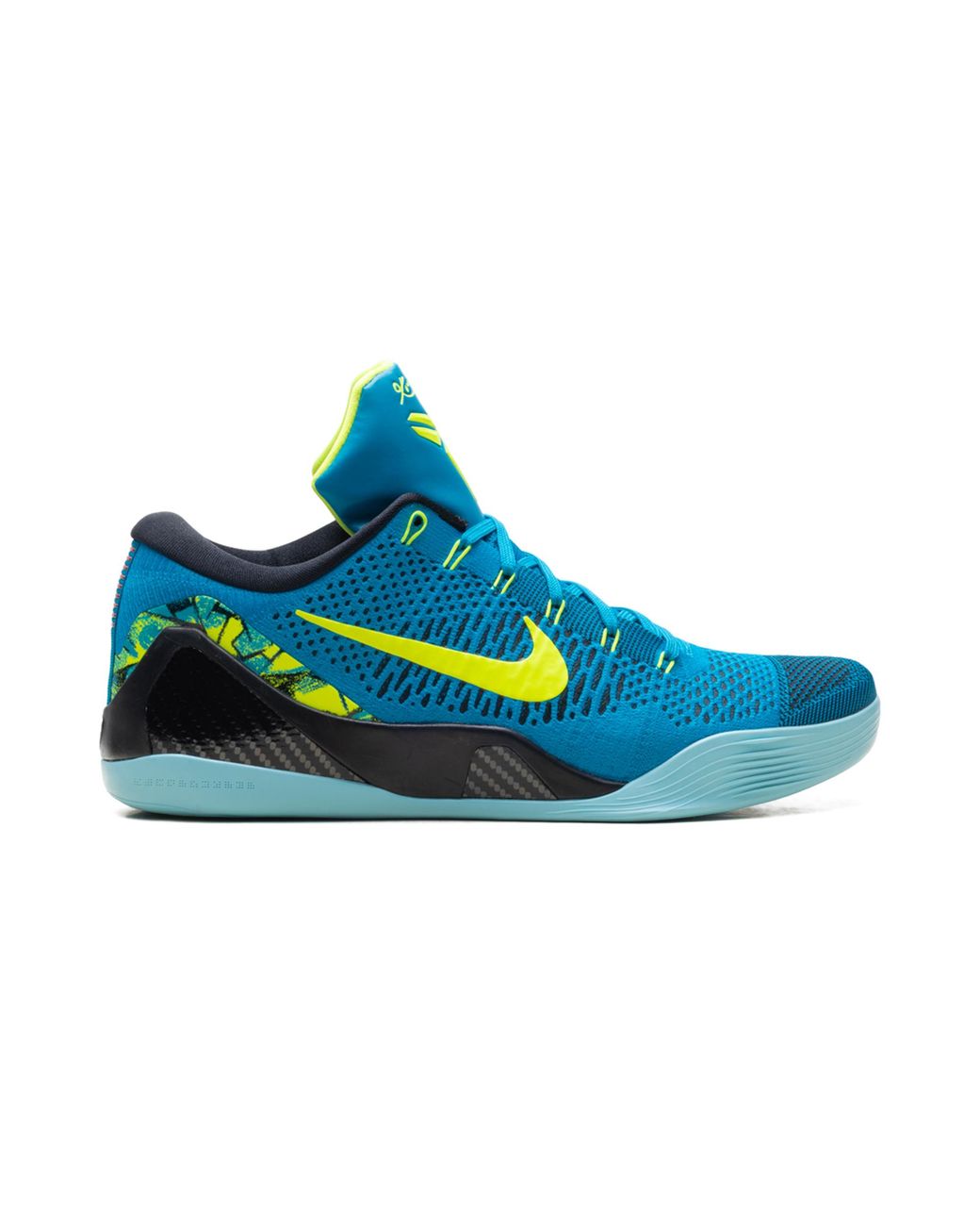 Nike Blue Kobe 9 Elite Low Protro 'Perspective' Io3673-400 for men