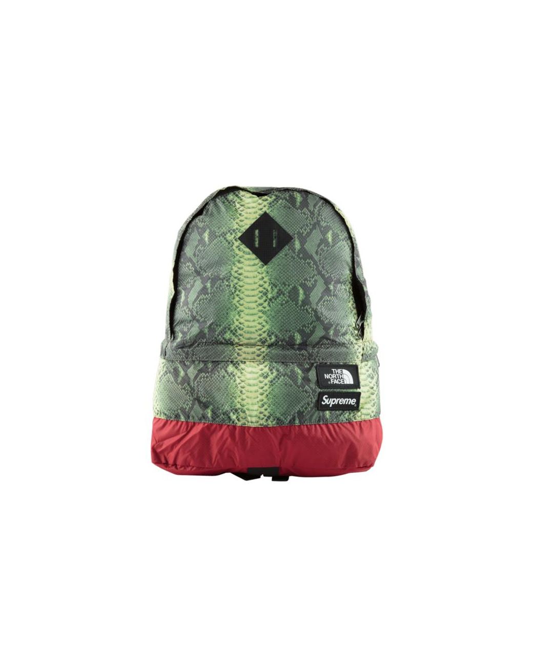 supreme x tnf snakeskin backpack