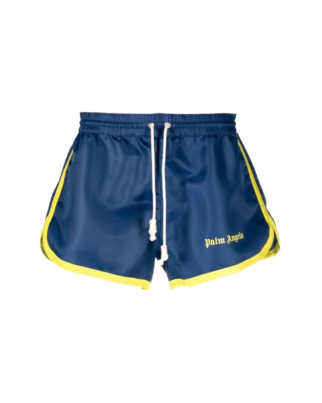Palm Angels Blue Miami Shorts Vibrant" Pmcb048S23Fab0014515" for men