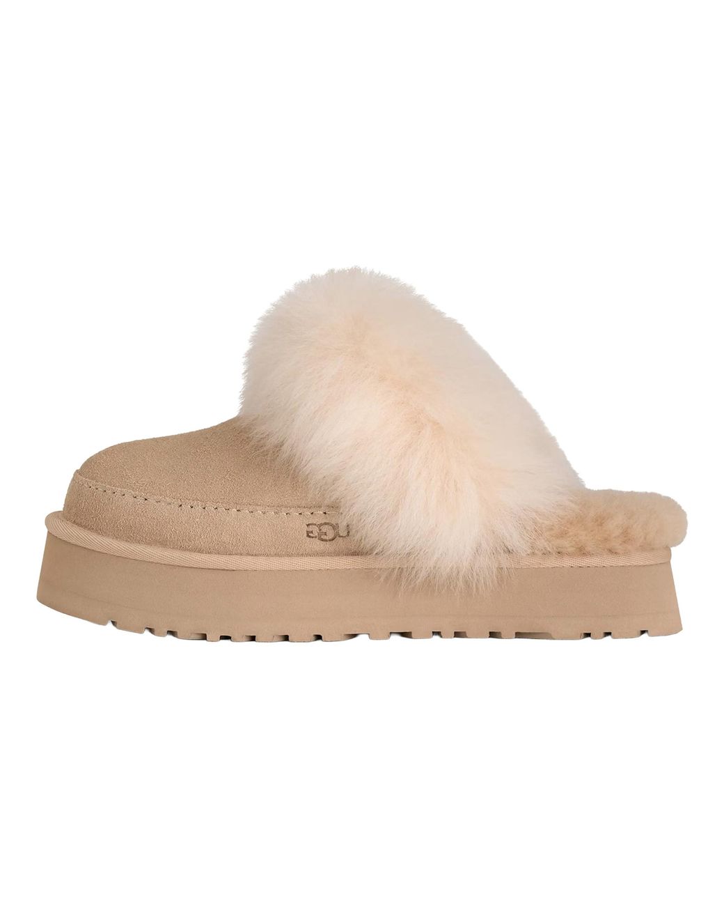 Ugg Black Disquette Chalet Slipper "Sandcastle" 1173930 Sndcs"