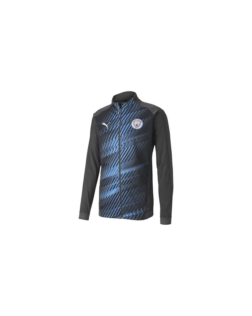 PUMA Black Mcfc Stadium League Jacket "Asphalt Team Light" 756807 25" for men