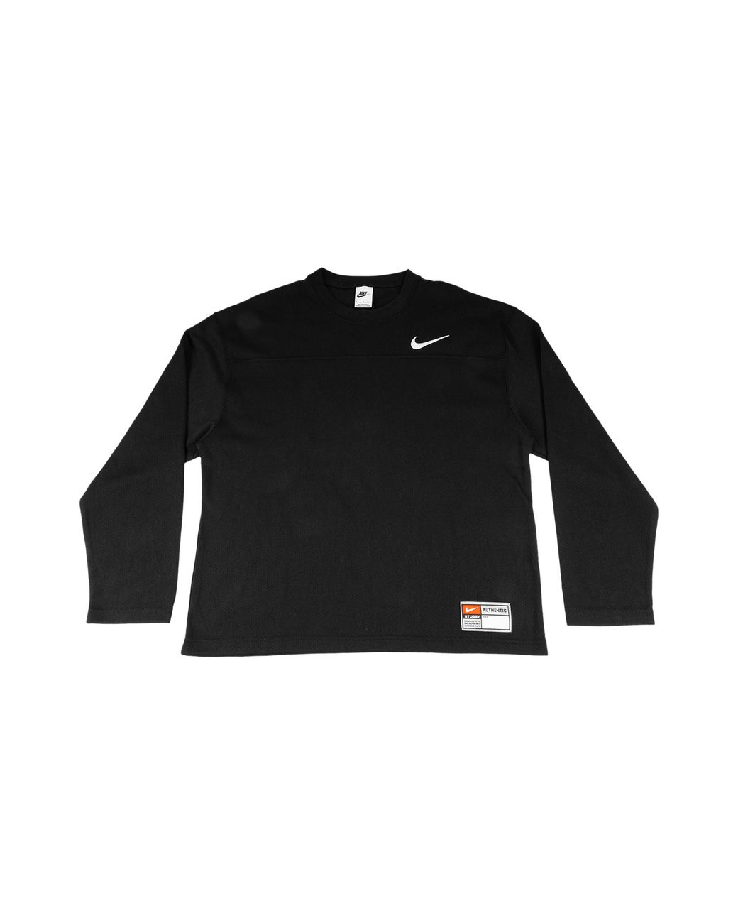 Nike Black Dri-Fit Mesh Jersey "Stussy for men
