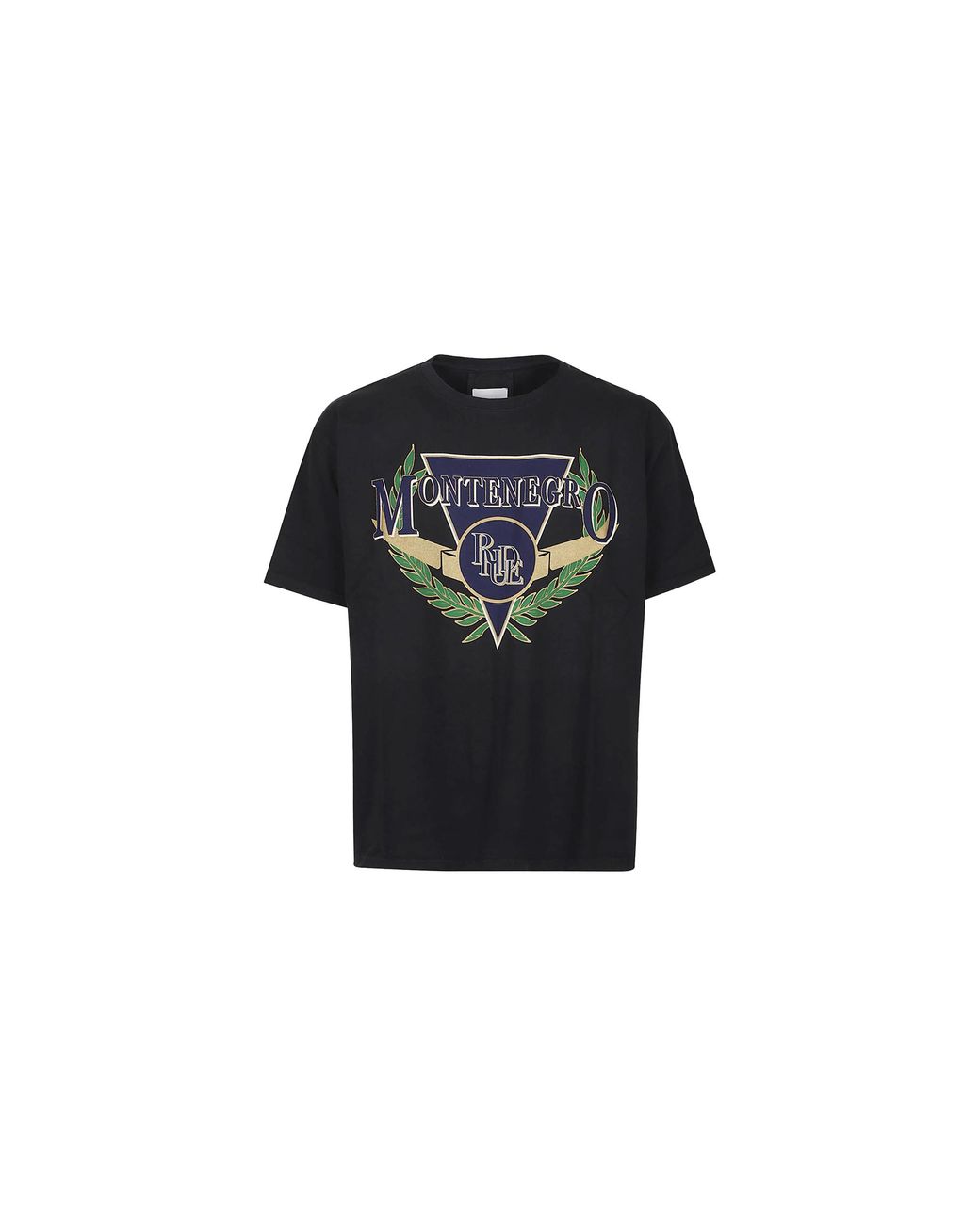 Rhude Black Montenegro Regatta T-Shirt "Vintage/ Rhps26Tt12012" for men