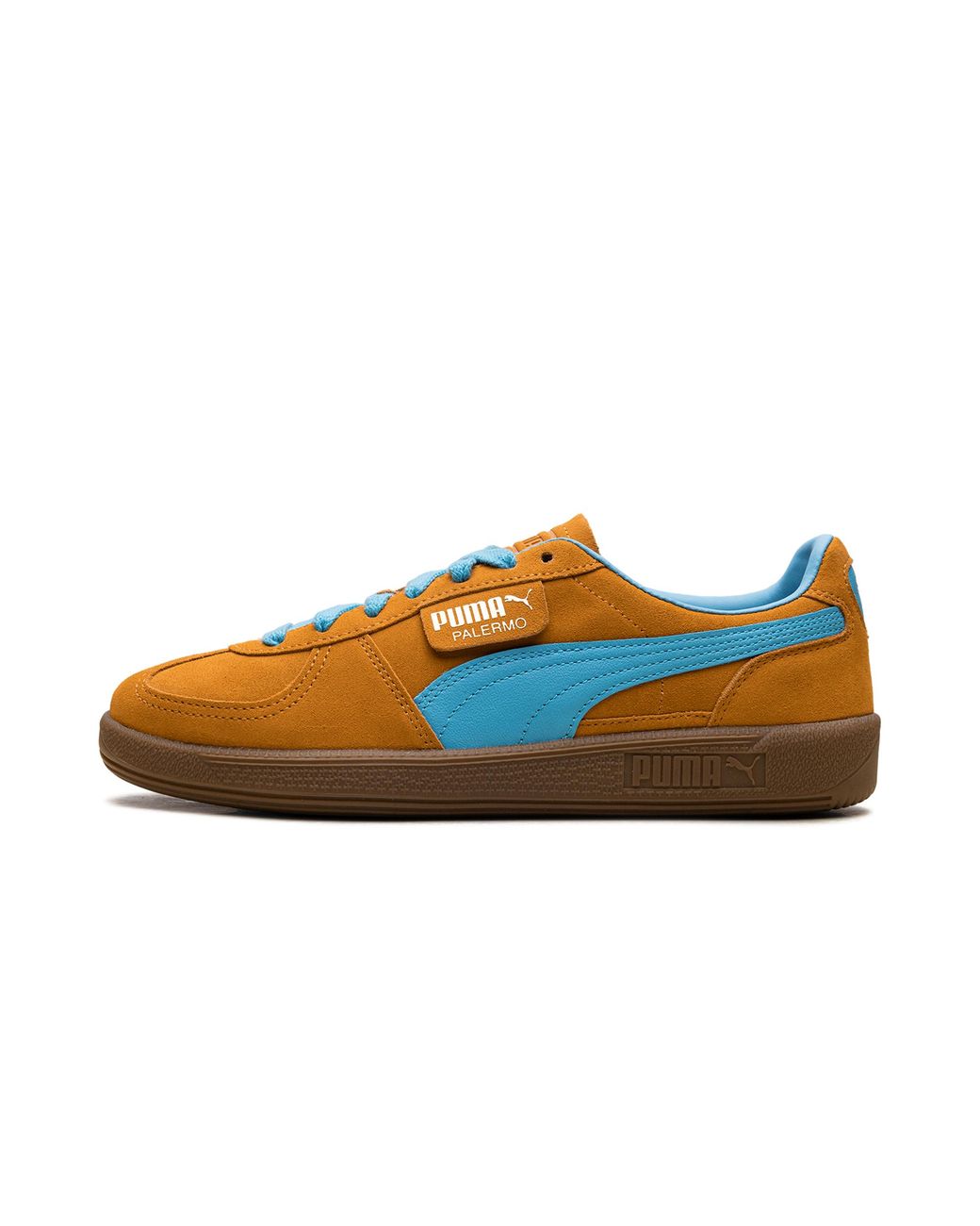 PUMA Black Palermo "Dark Cheddar Bright Aqua" 396463 13" for men