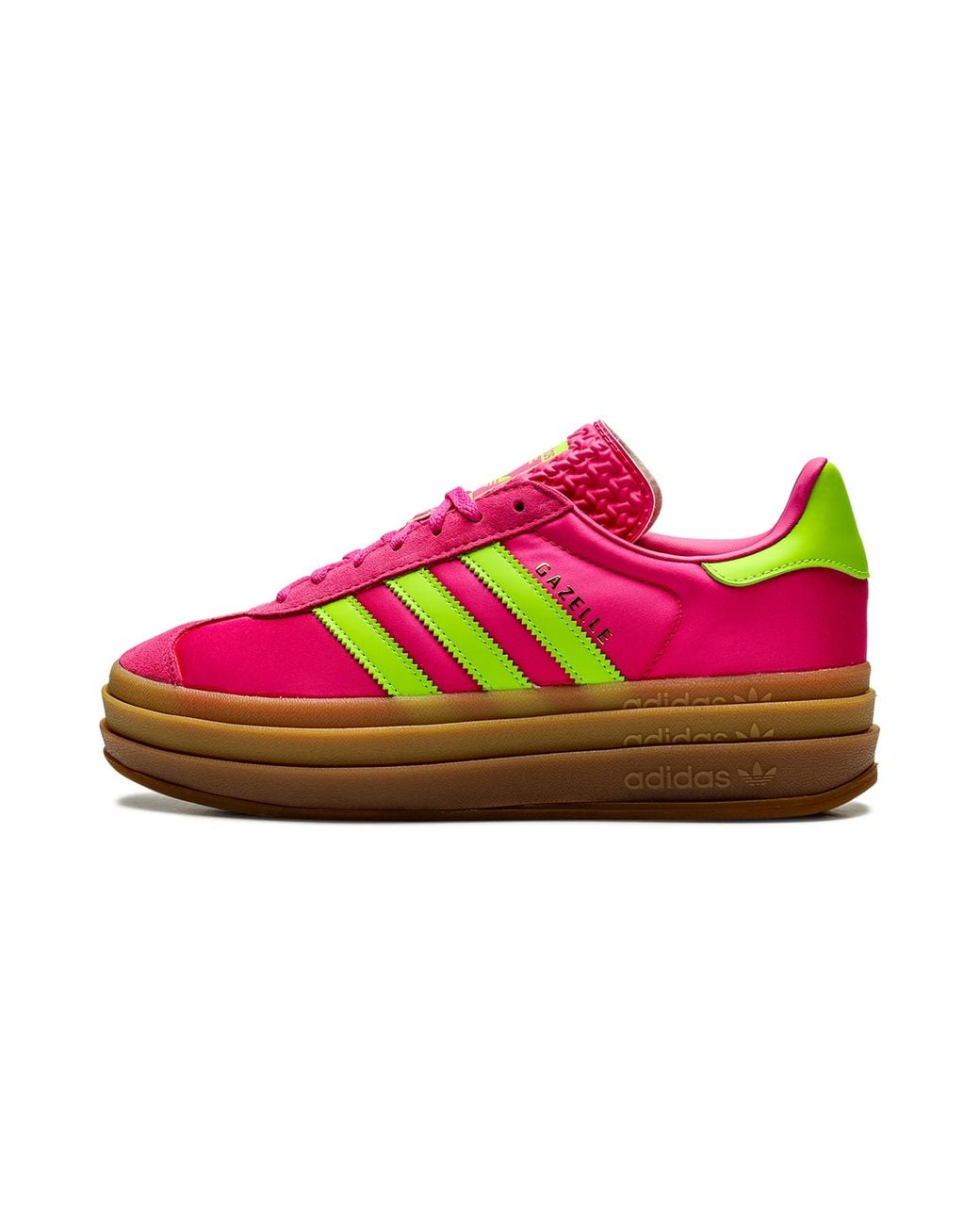Adidas Black Gazelle Bold "Slime Fuchsia" Ji2705"