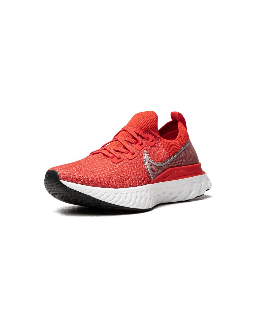Nike Red React Infinity Run Flykni Mns "Chile" Dc2054 600"