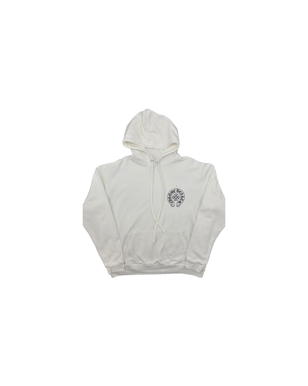 Chrome Hearts Black Miami Horseshoe Logo Hoodie Chrm0931" for men