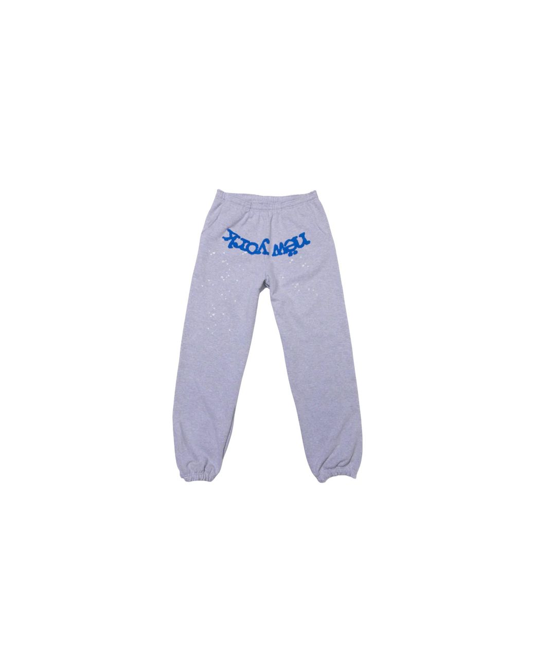 Sp5der Black Og Web V2 Knicks Home Sweatpants "Heather" 556" for men