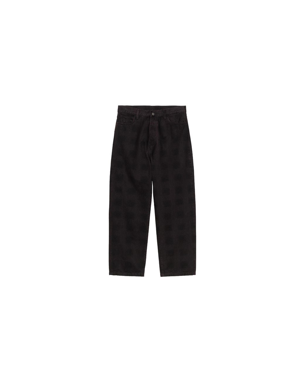 Carhartt Black Everson Palisander Printed Pant I036310 3Hvgd" for men