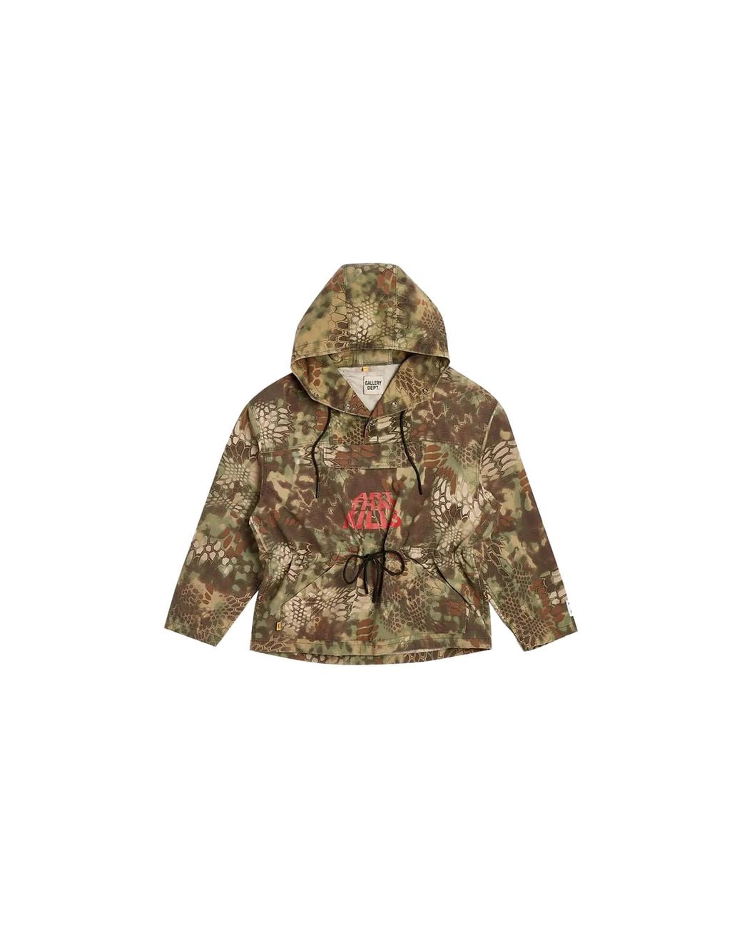 GALLERY DEPT. Black Atk Anorak Jacket "Forest" Gd051" for men