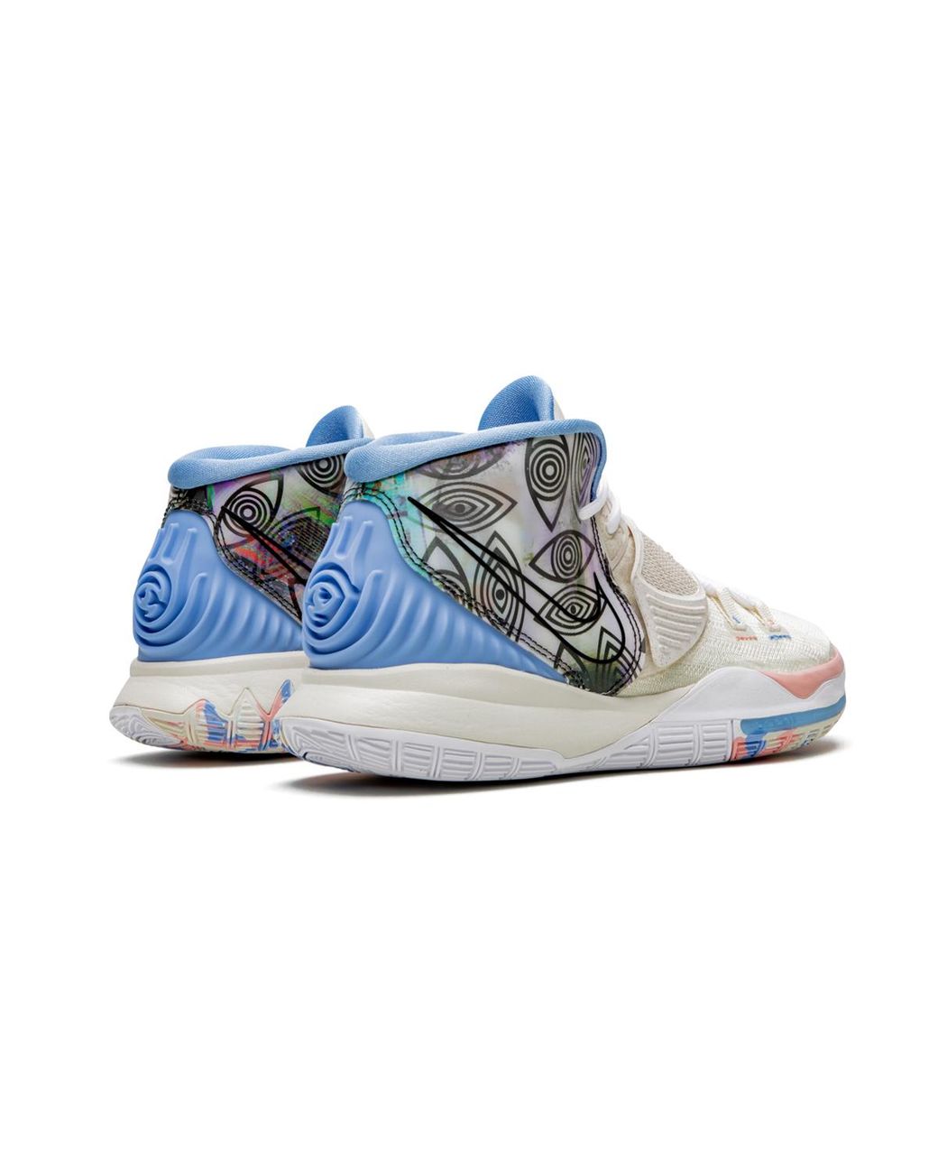 Nike Black Kyrie 6 Pre Heat "Los Angeles" Cn9839 101" for men