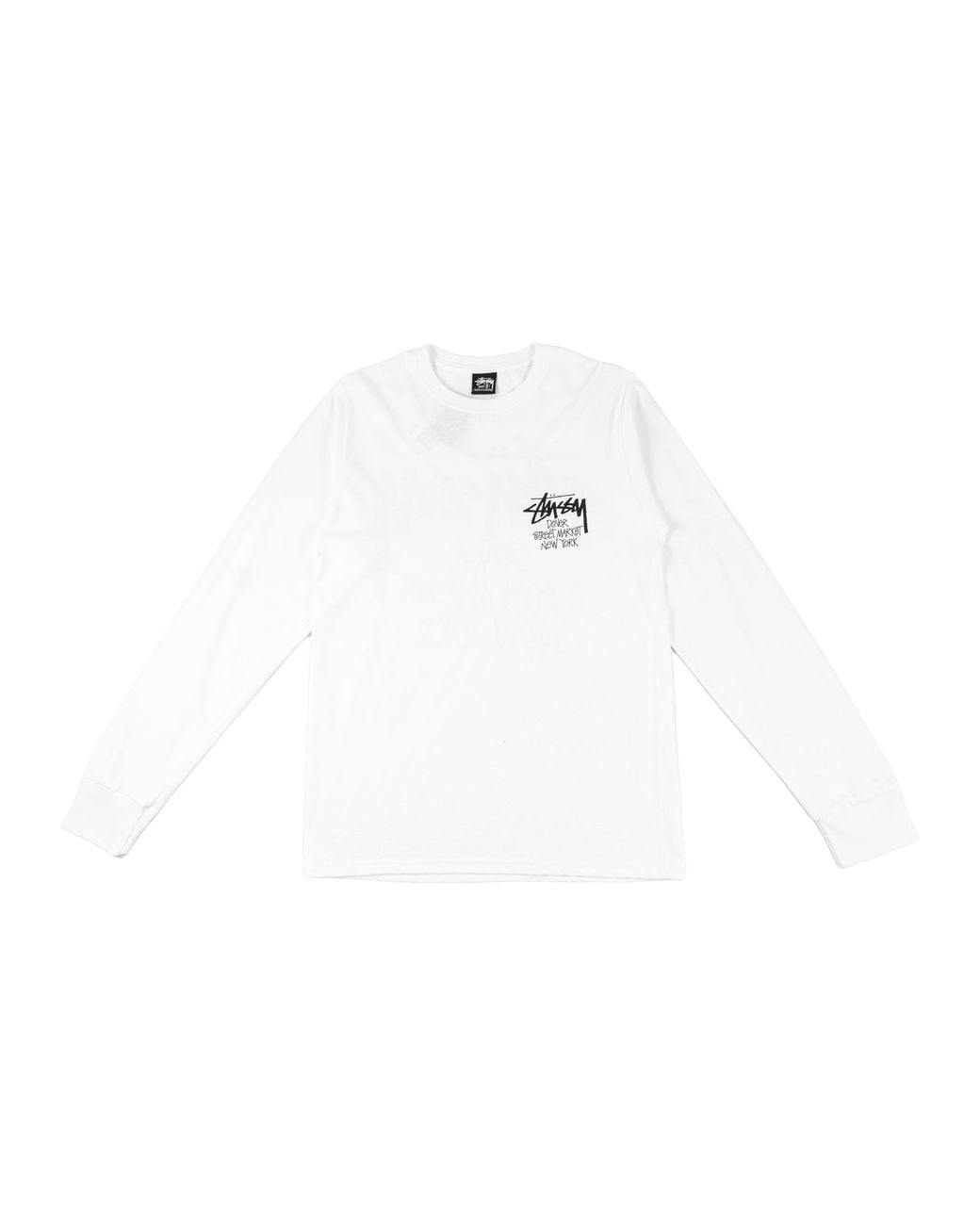 Stussy Black Dover Street Market Ny Long Sleeve Stus551" for men