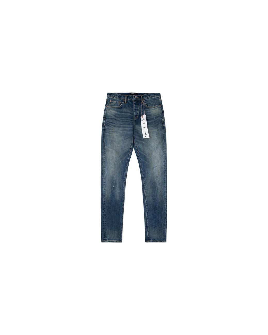 Purple Brand Black Dirty Patina Denim P001 Dpmi224" for men