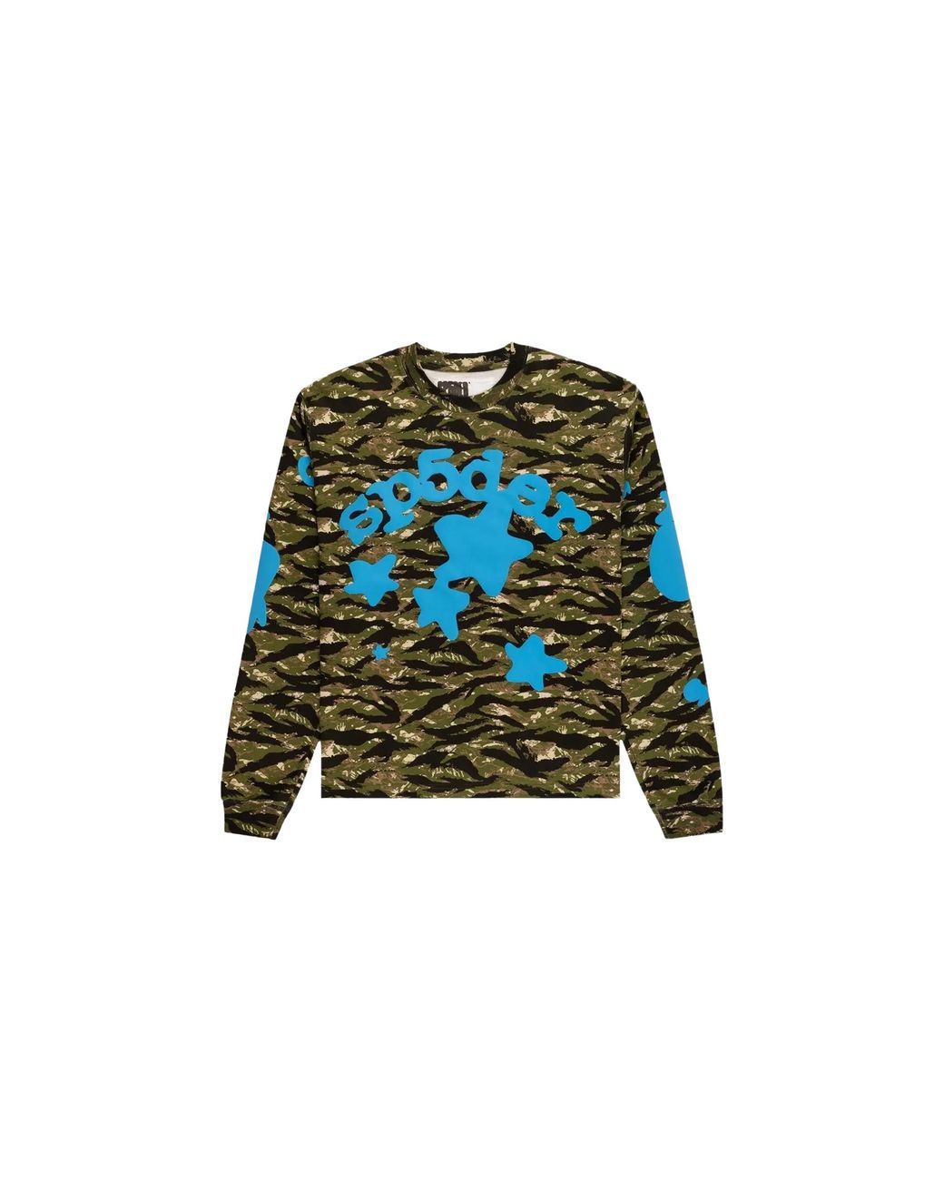 Sp5der Black Beluga Tiger Camo Sweatshirt Tiger Camo" 593" for men
