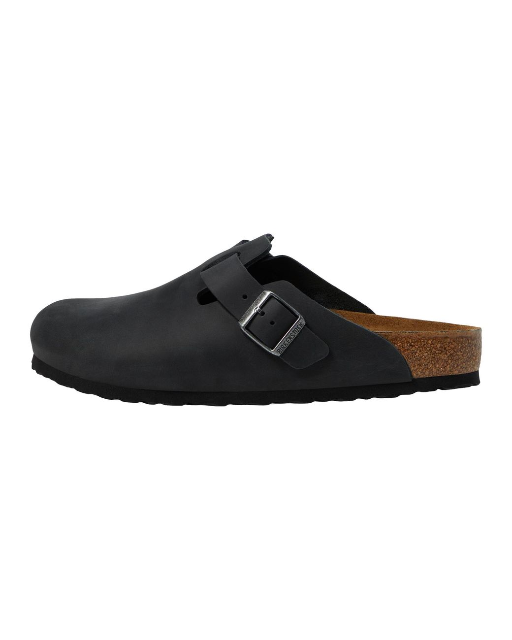 Birkenstock Black Boston Oiled Leather for men