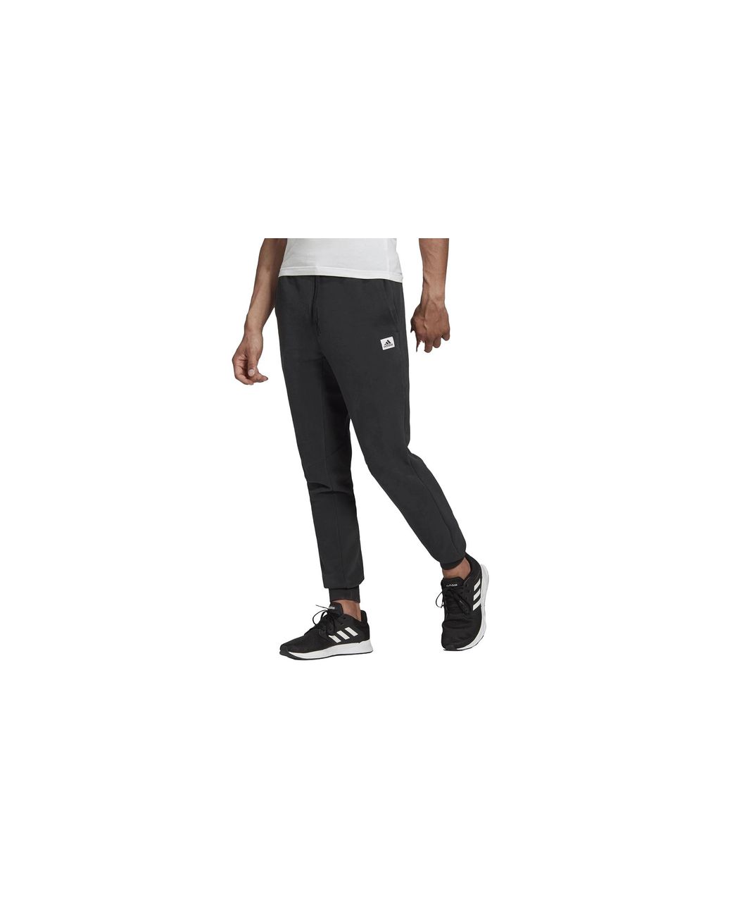 Adidas Black Brilliant Basics Pants Gd3868" for men