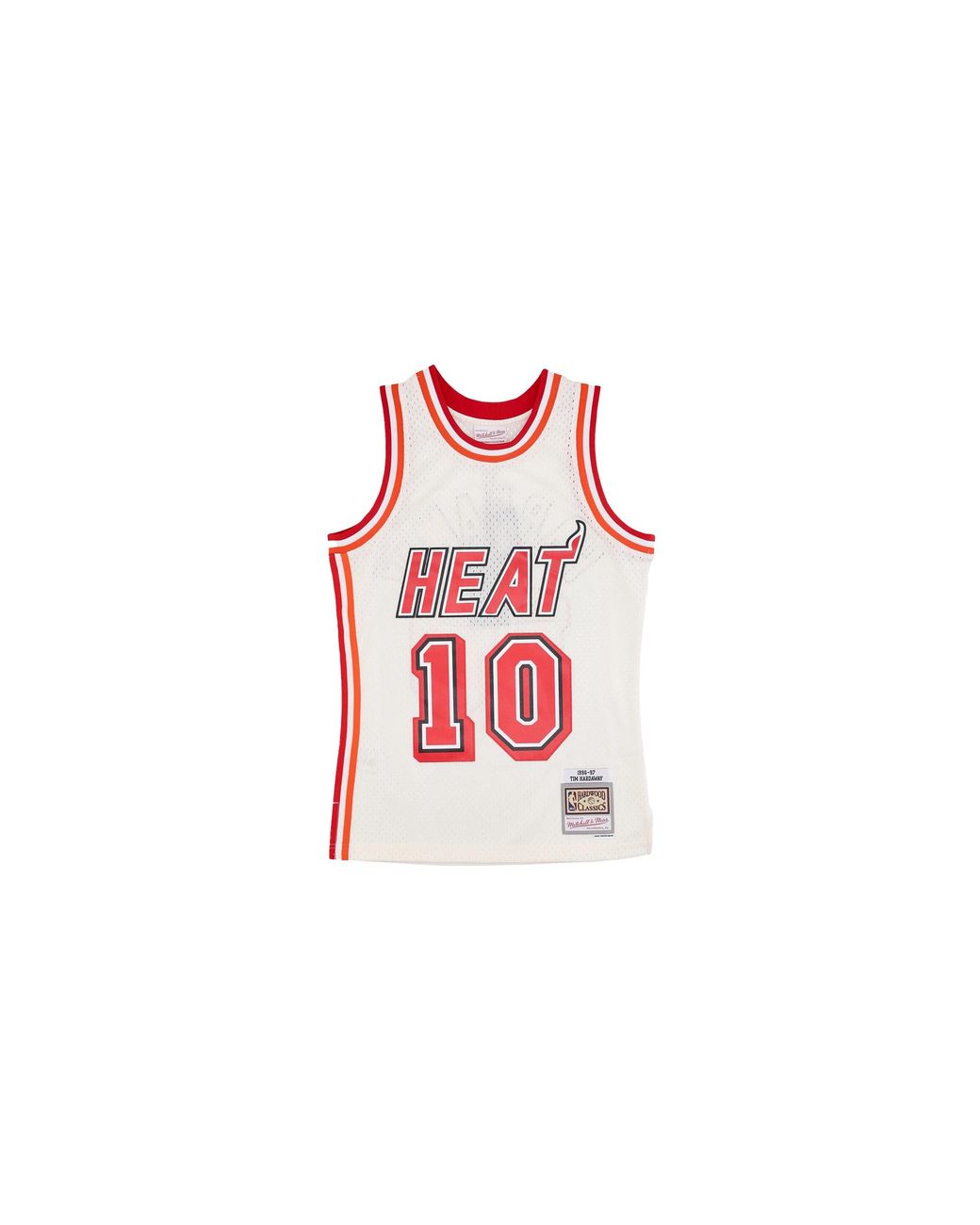 Mitchell & Ness Black Swingman Jersey Heat 1996 "Tim Hardaway" Tfsm5052 Mhe96Thaofwh" for men