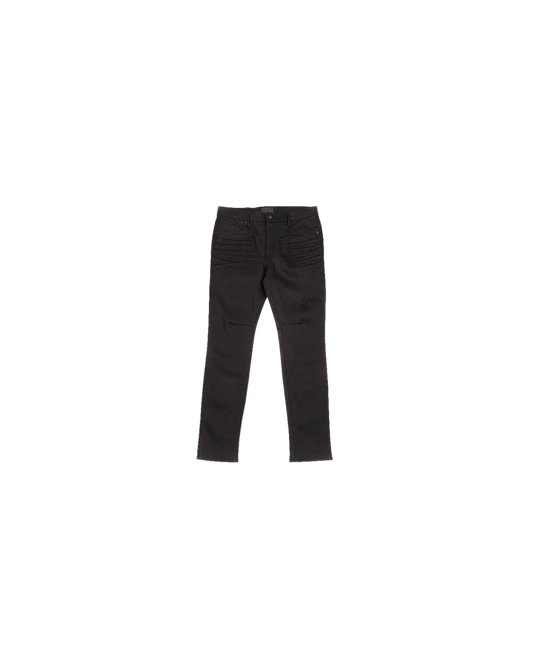 RTA Black Bryant Skinny Jean Raw Denim" Mf24D864 B1205Blrdn" for men
