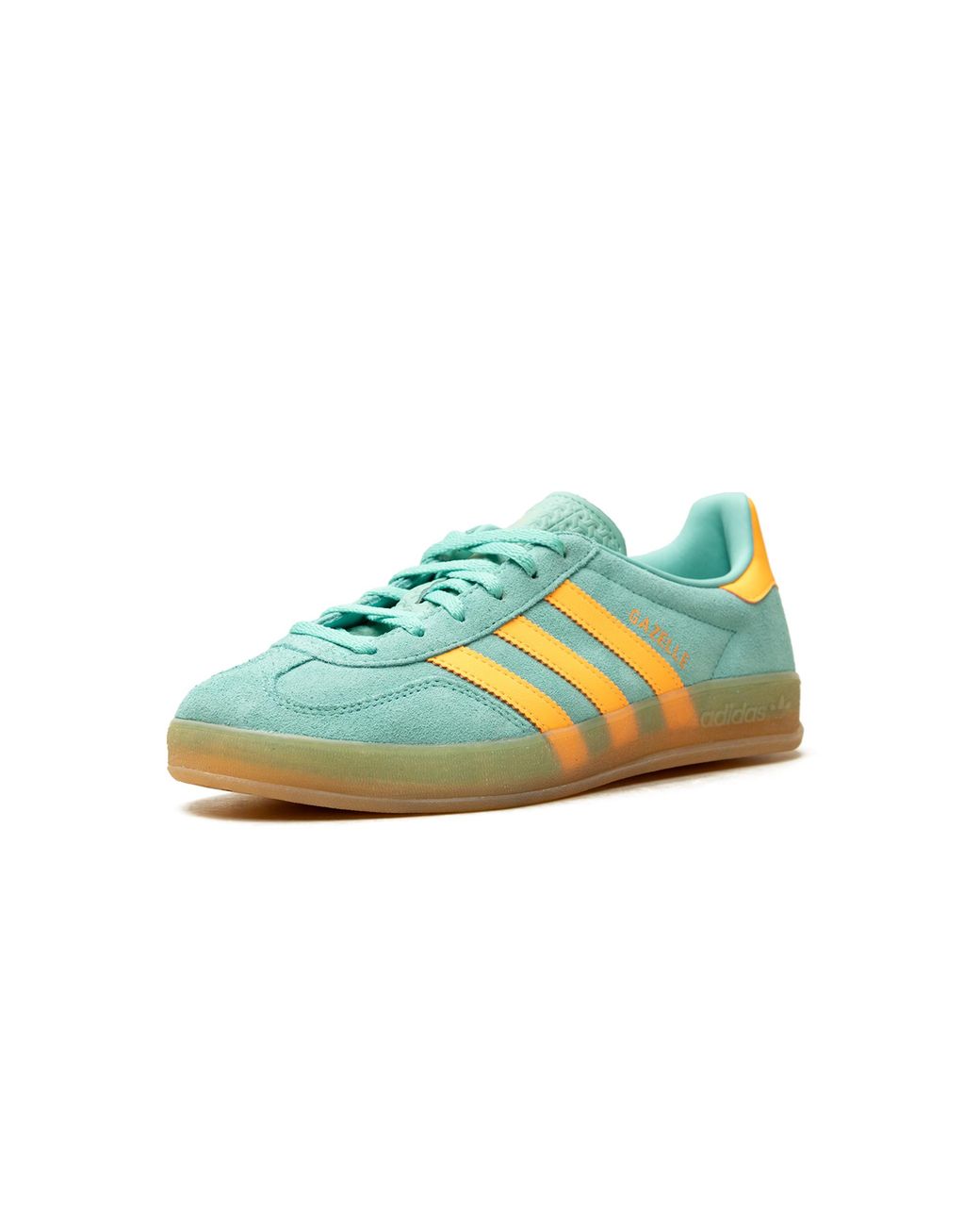 Adidas Blue Gazelle Indoor "Acid Mint" Js1414"
