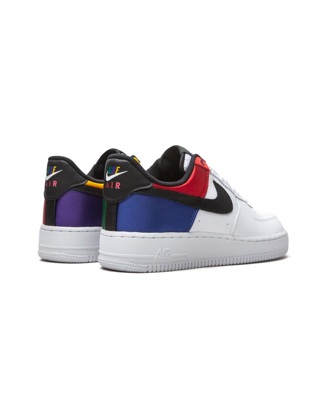 Nike Black Air Force 1 '07 Lv8 1 "Unite" Cw7010 100" for men