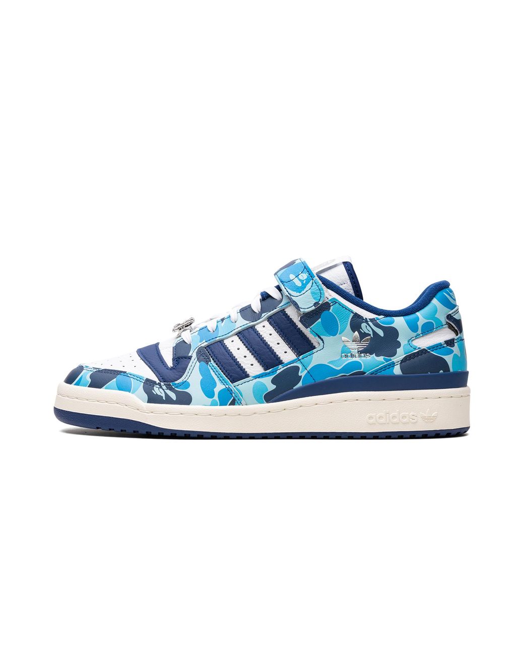Adidas Blue Forum '84 Low "Bape 30Th Anniversary Camo" Id4772" for men
