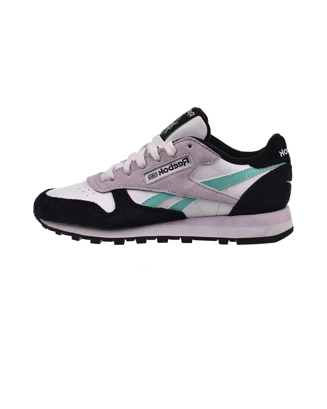 Reebok Black Classic Leather /Aqua/ 100209565"