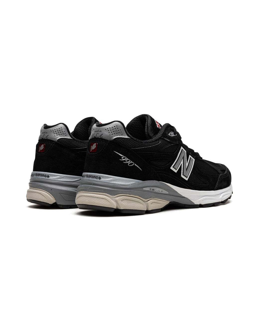 New Balance Black 990V3 M990Bs3" for men